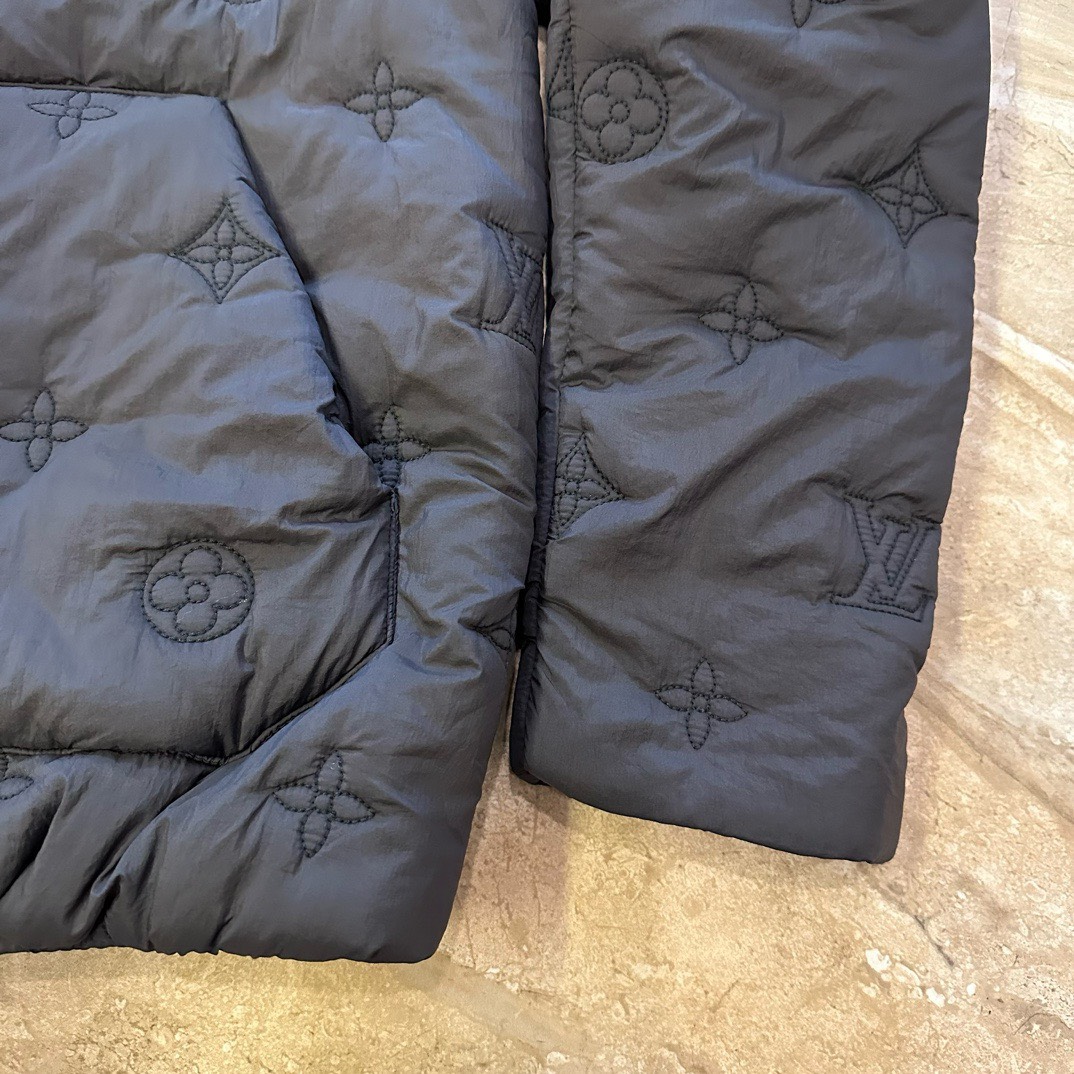 Bagsaaa L0vis Vvtt0n Quilted Jacket Black
