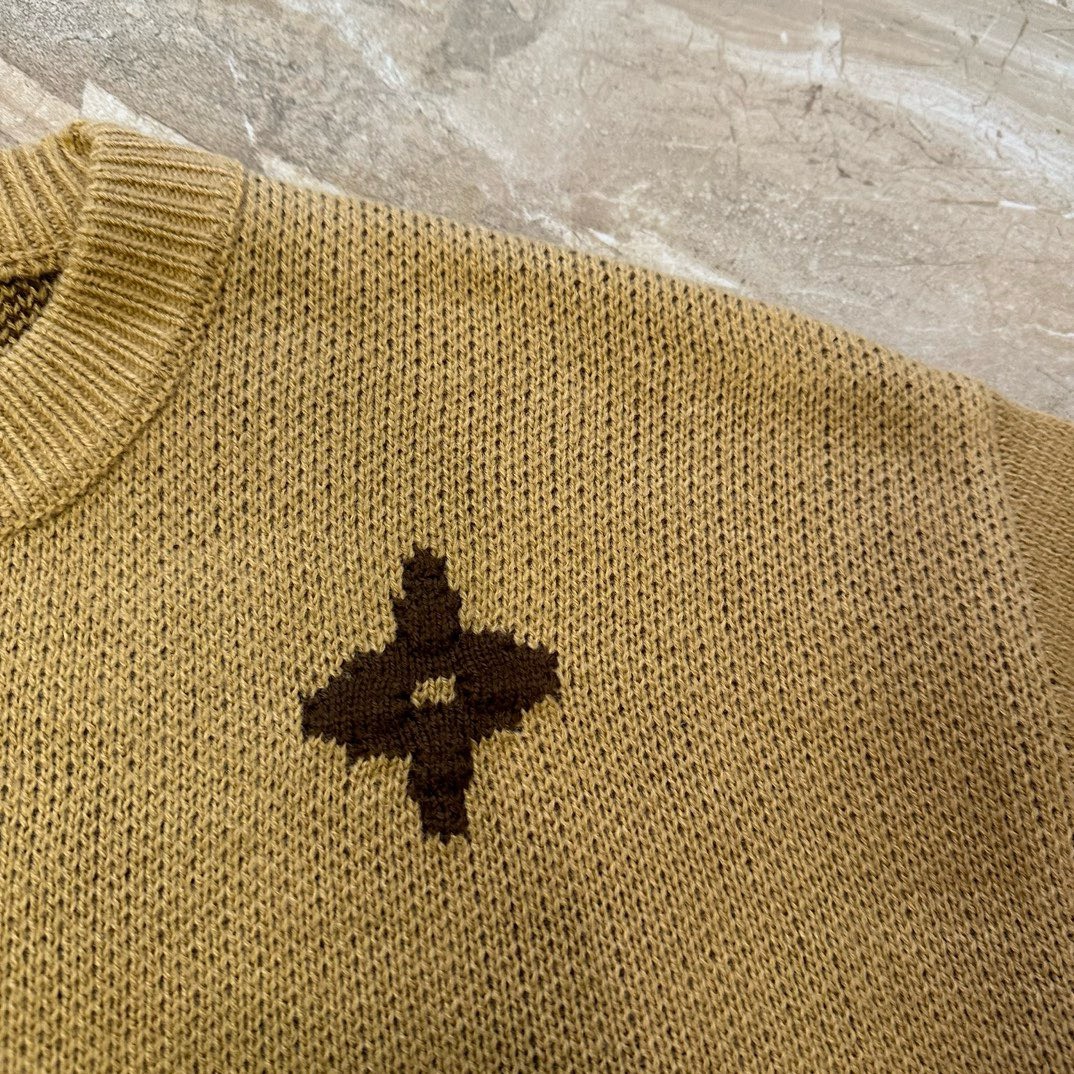 Bagsaaa L0vis Vvtt0n Sweatshirt Beige LV Monogram