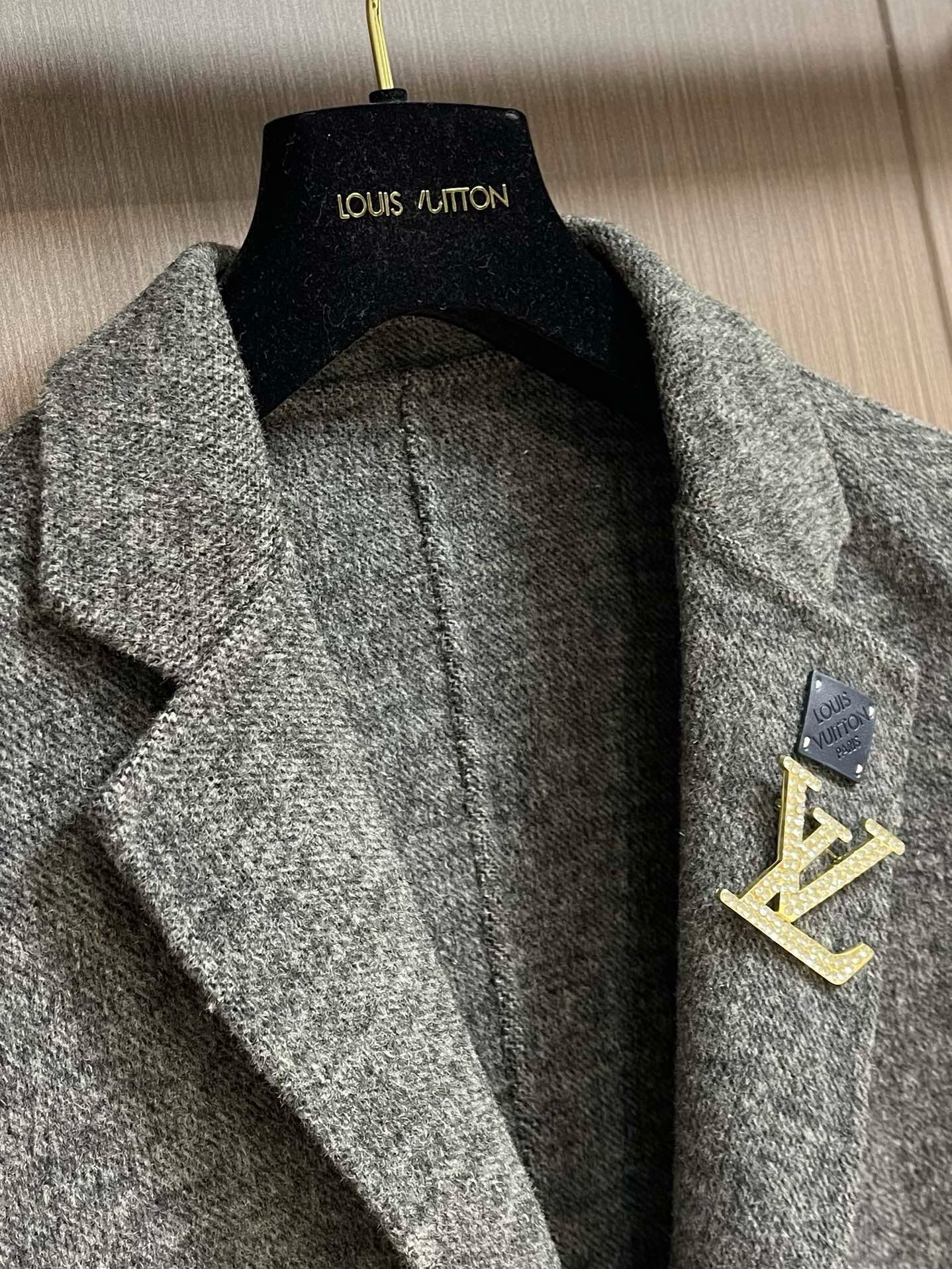 Bagsaaa L0vis Vvtt0n Men Blazer In Grey
