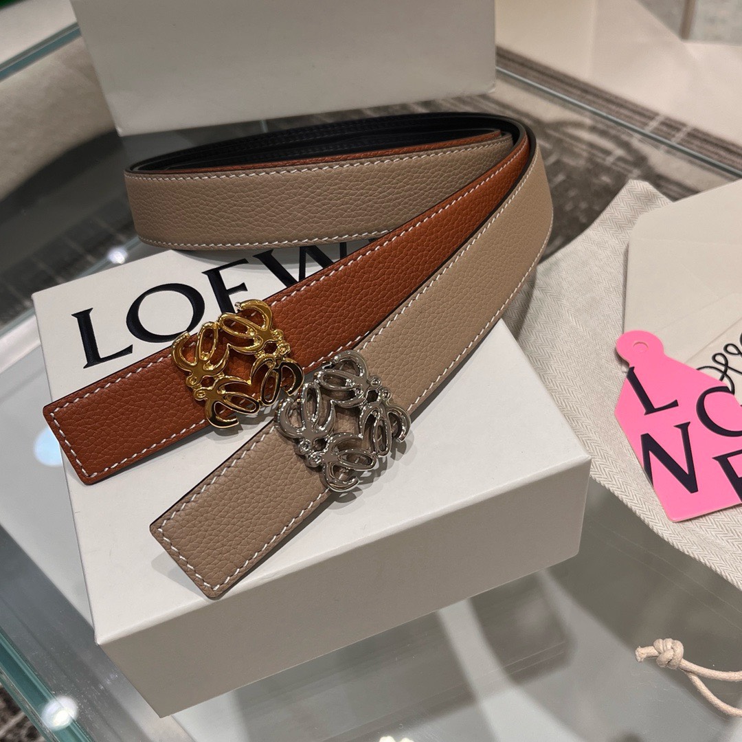 Bagsaaa L0ew* Belt 2 colors 3.2cm