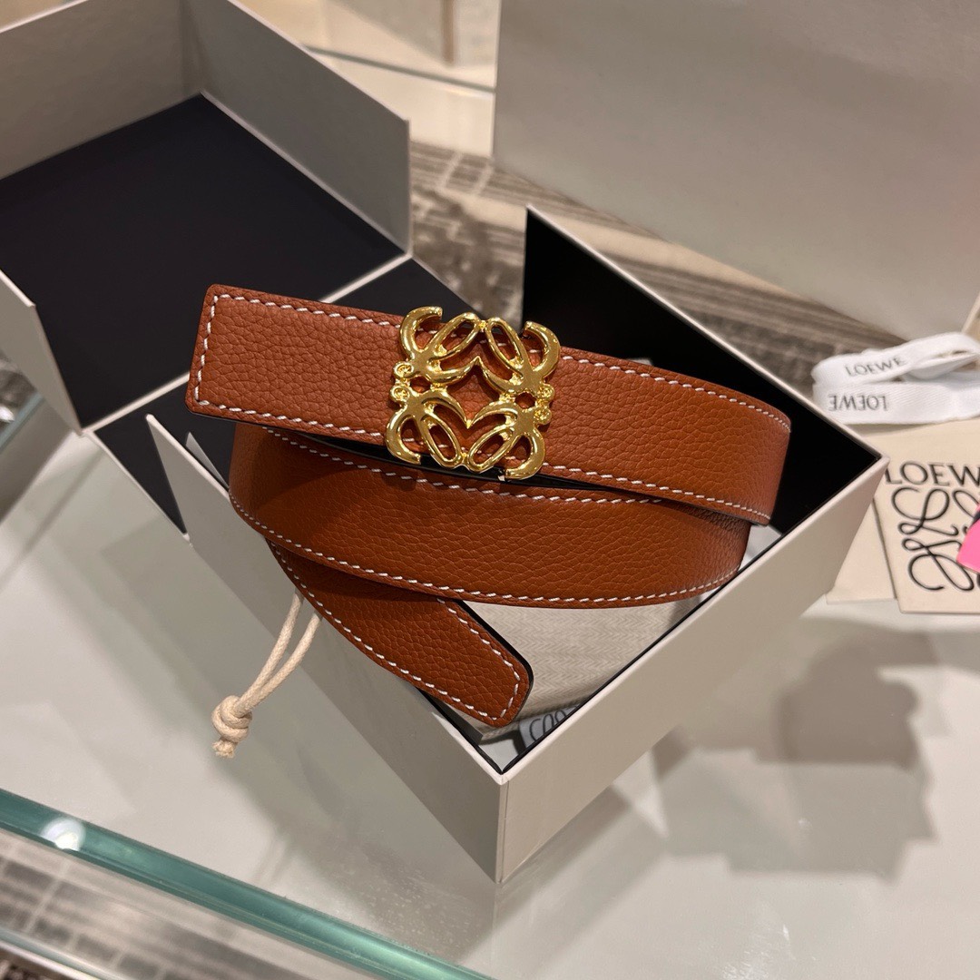 Bagsaaa L0ew* Belt 2 colors 3.2cm