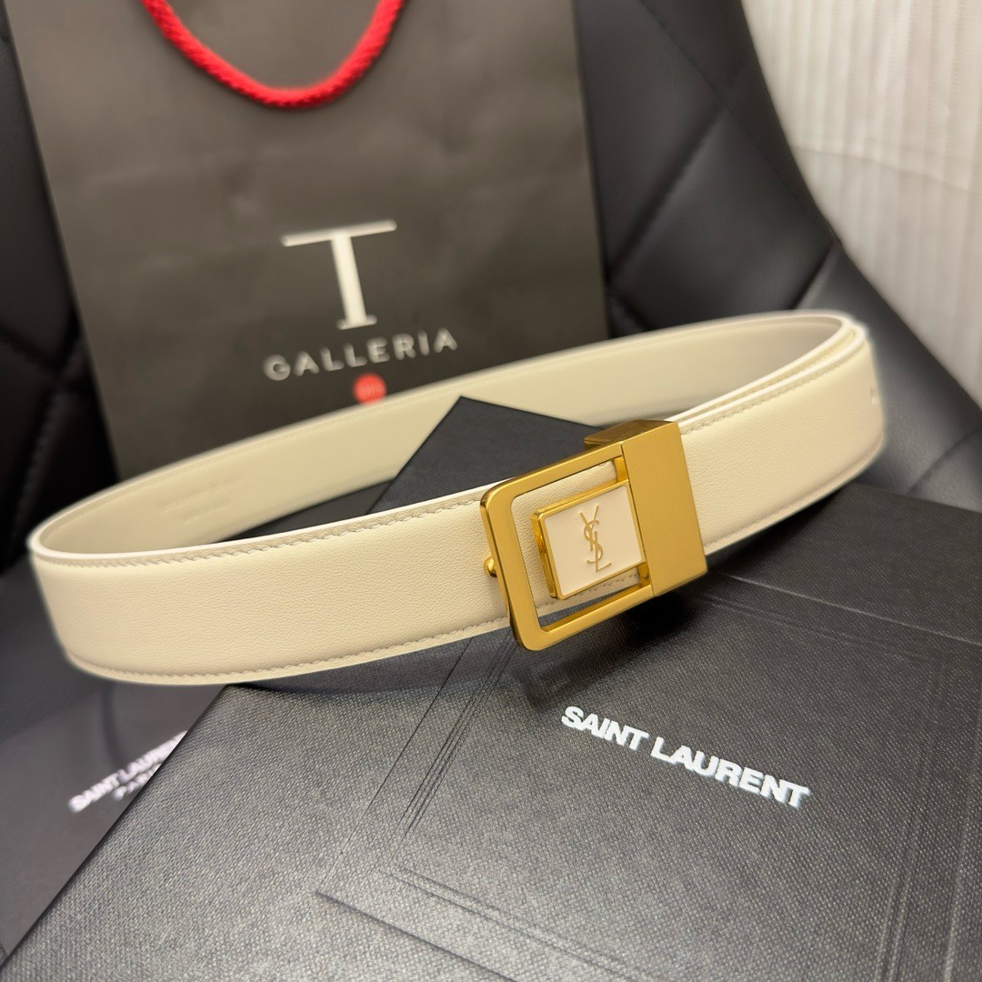 Bagsaaa Y51 White Belt 3cm