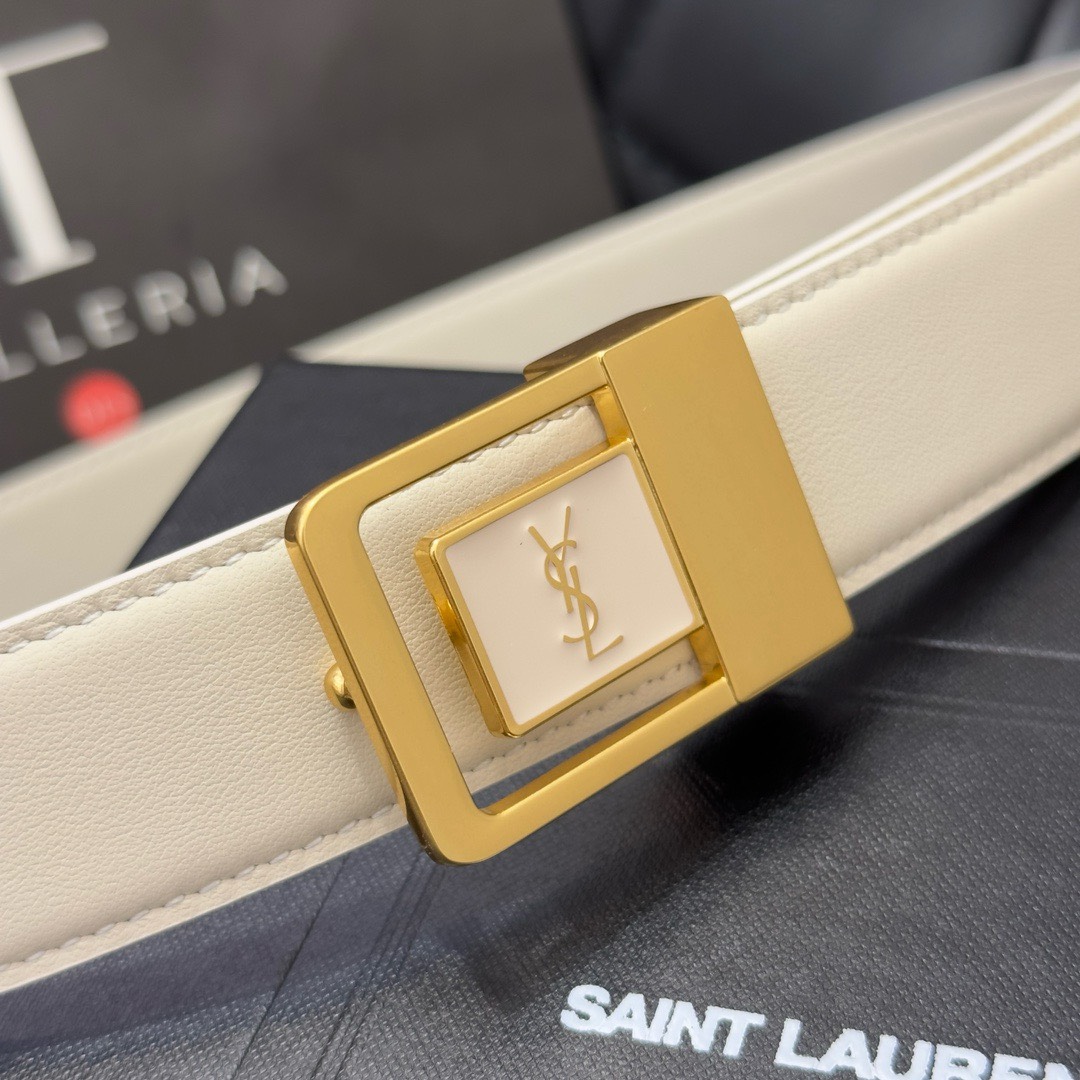 Bagsaaa Y51 White Belt 3cm