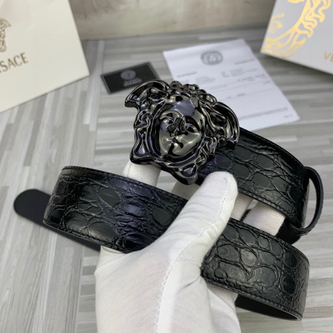 Bagsaaa Versace Black Croc 