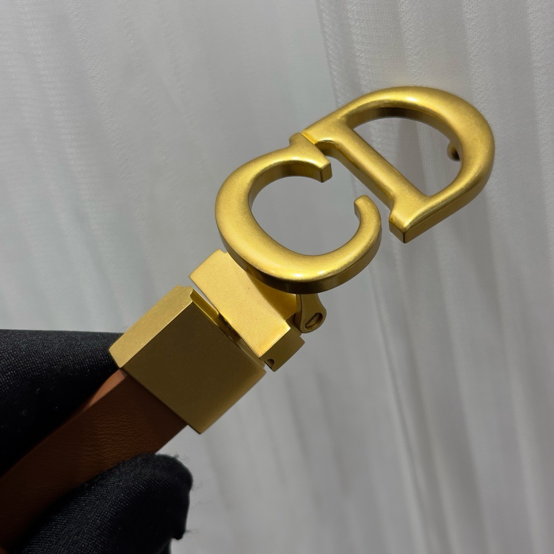 Bagsaaa D10r Reversible Beige&Brown Belt - 2cm