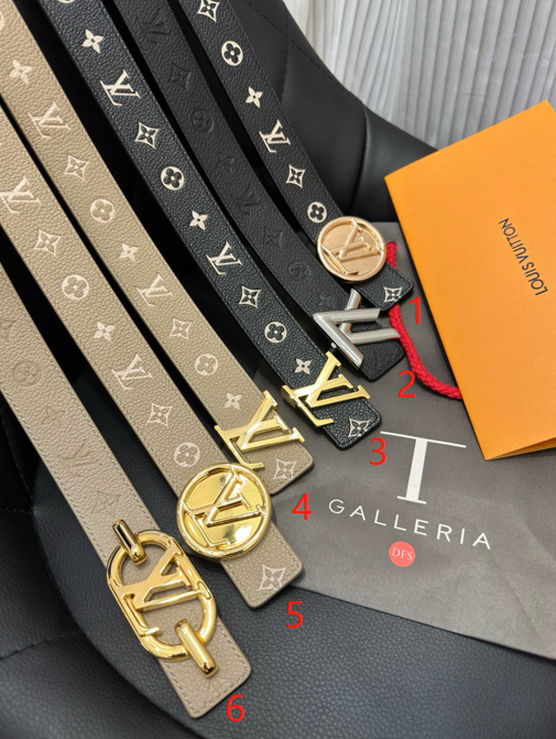 Bagsaaa L0vis Vvtt0n Belt - 6 colors