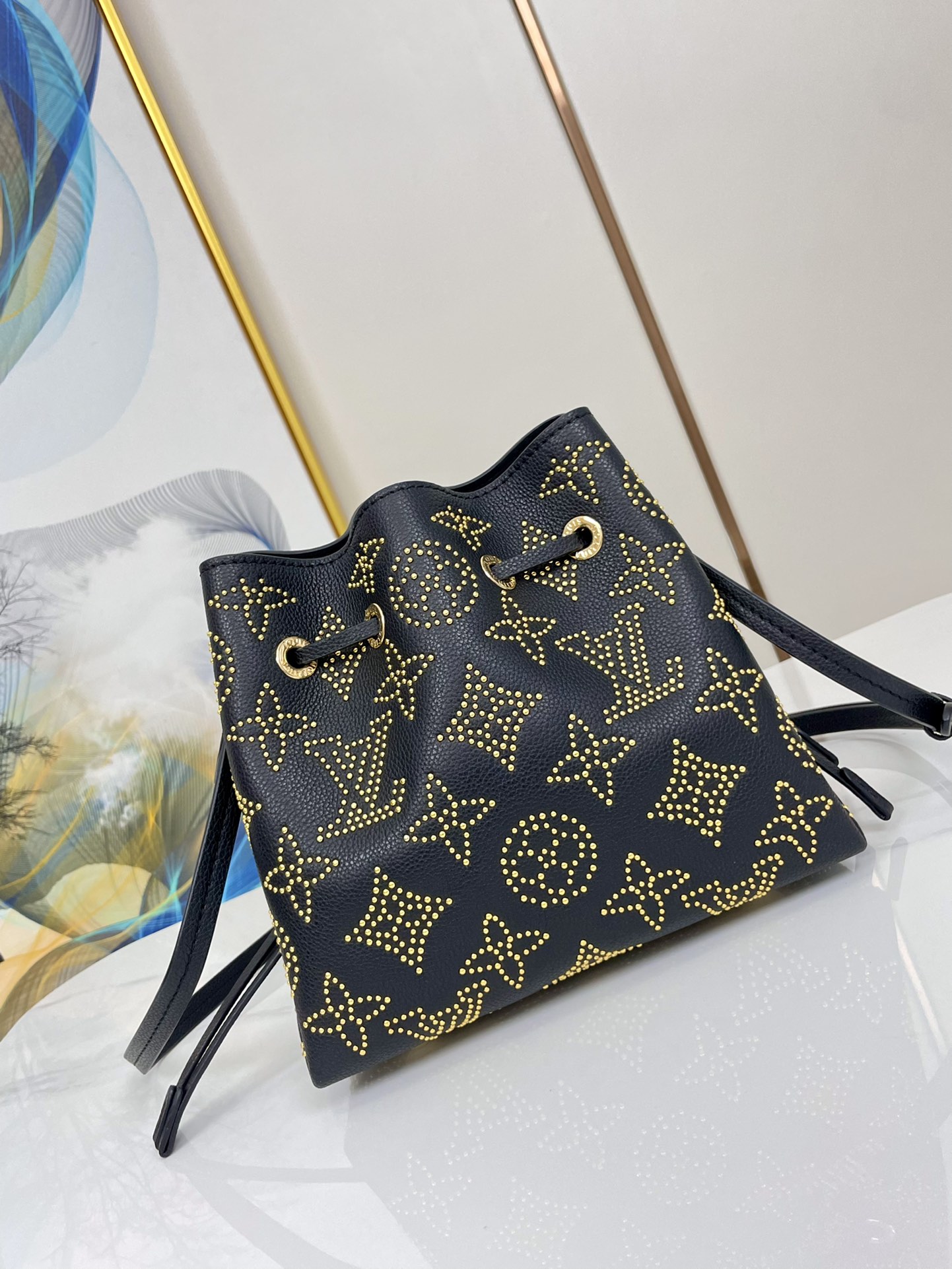 Bagsaaa L0vis Vvtt0n Bella Black Mahina - 19 x 22 x 14 cm