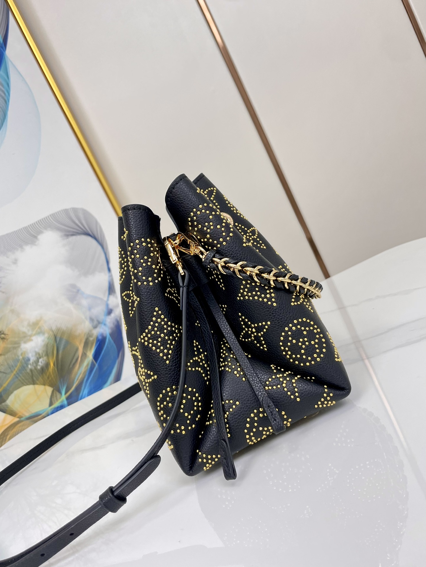 Bagsaaa L0vis Vvtt0n Bella Black Mahina - 19 x 22 x 14 cm