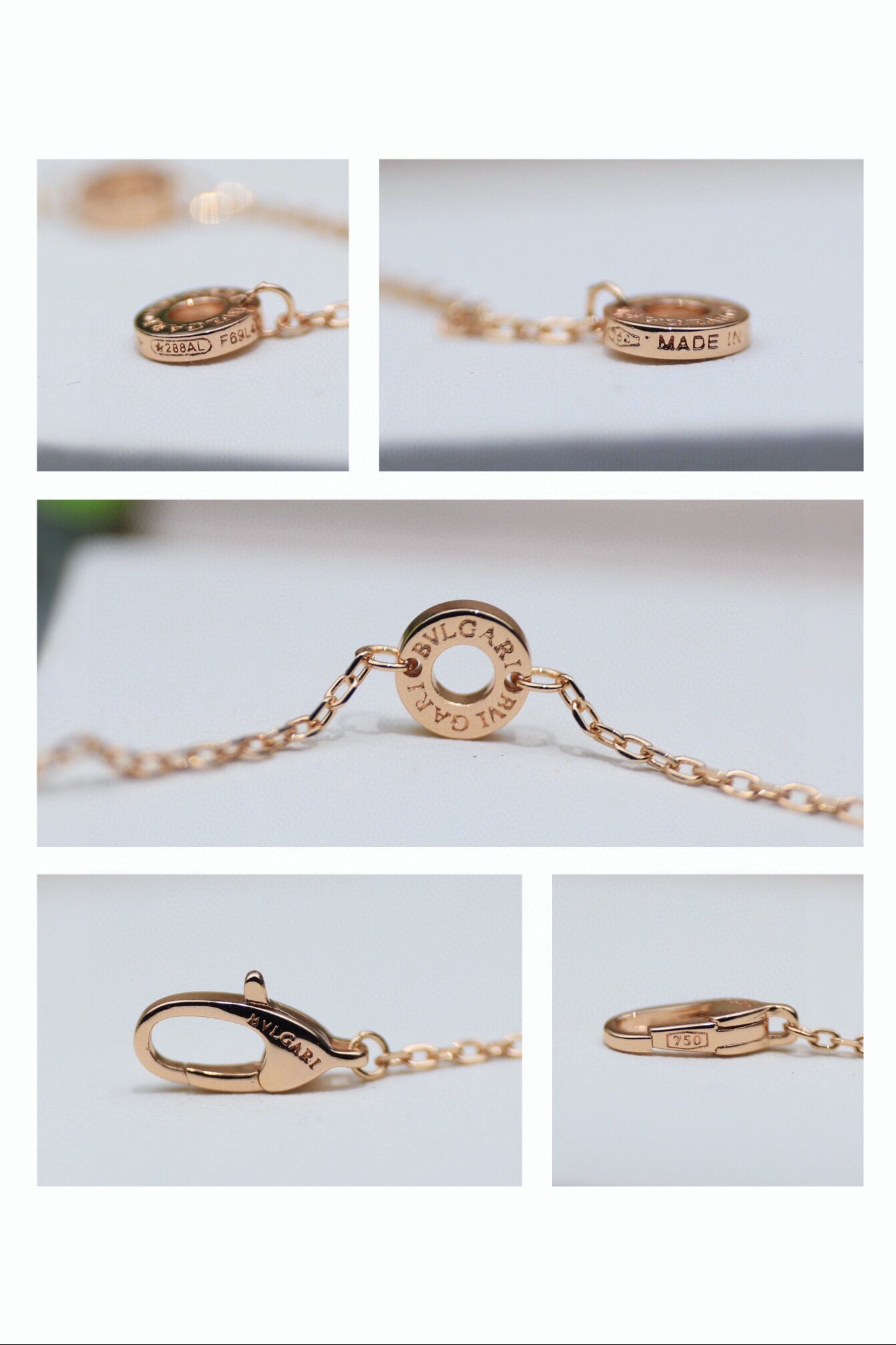 Bagsaaa Bv1g*ai Divas’ Dream 18K Rose Gold, Mother of Pearl, D1am0nd