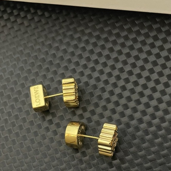 Bagsaaa L0ew* Gold Earrings