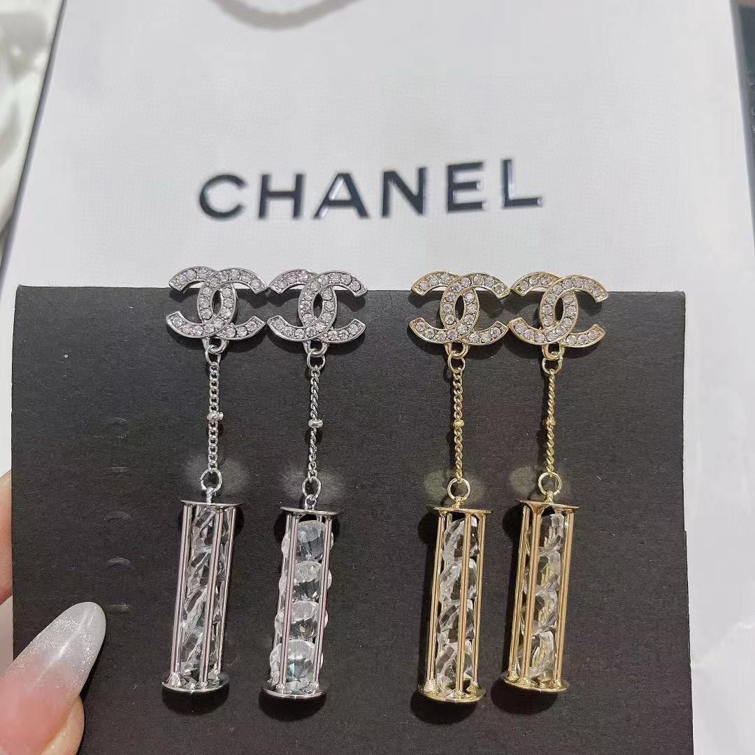 Bagsaaa Ch**el Drop Earrings