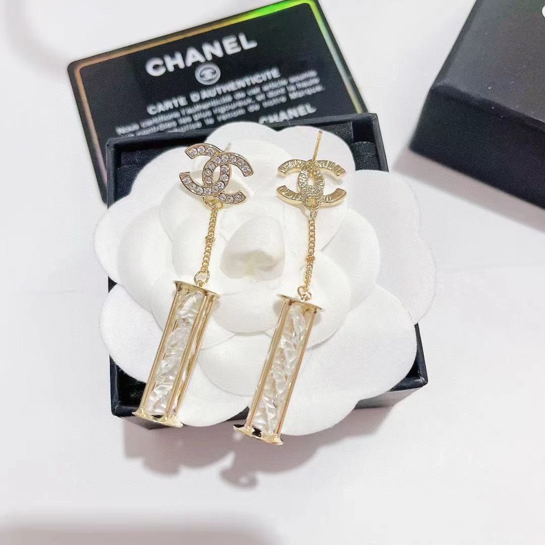 Bagsaaa Ch**el Drop Earrings