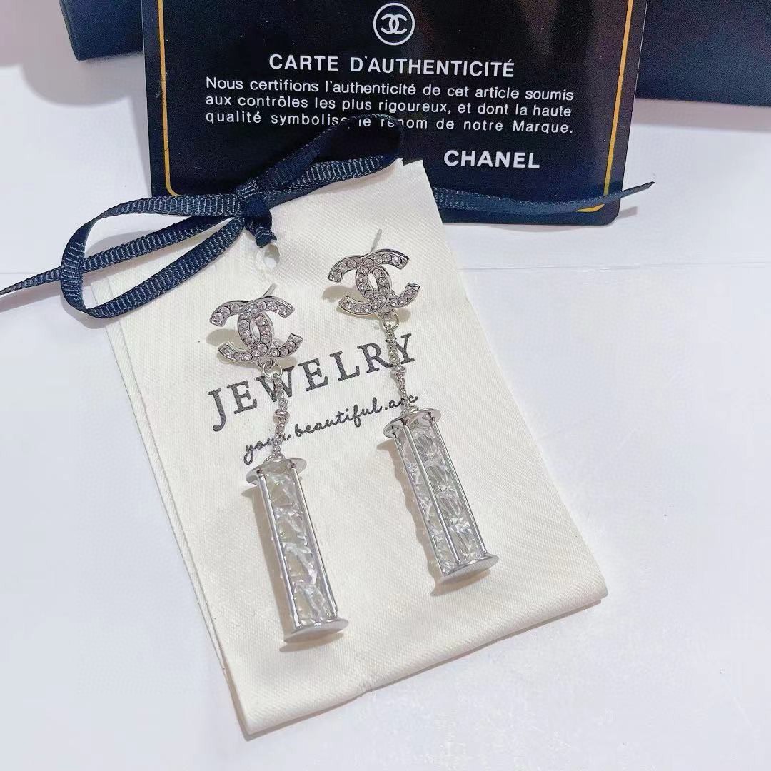 Bagsaaa Ch**el Drop Earrings