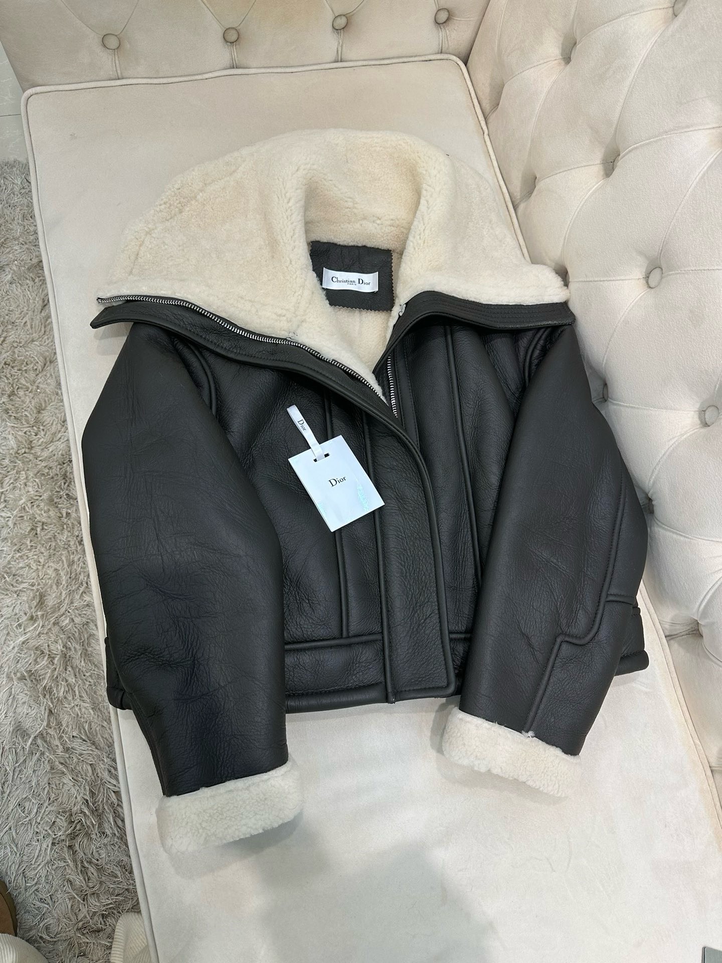 Bagsaaa D10r Biker Jacket With Shearling - 3 colors