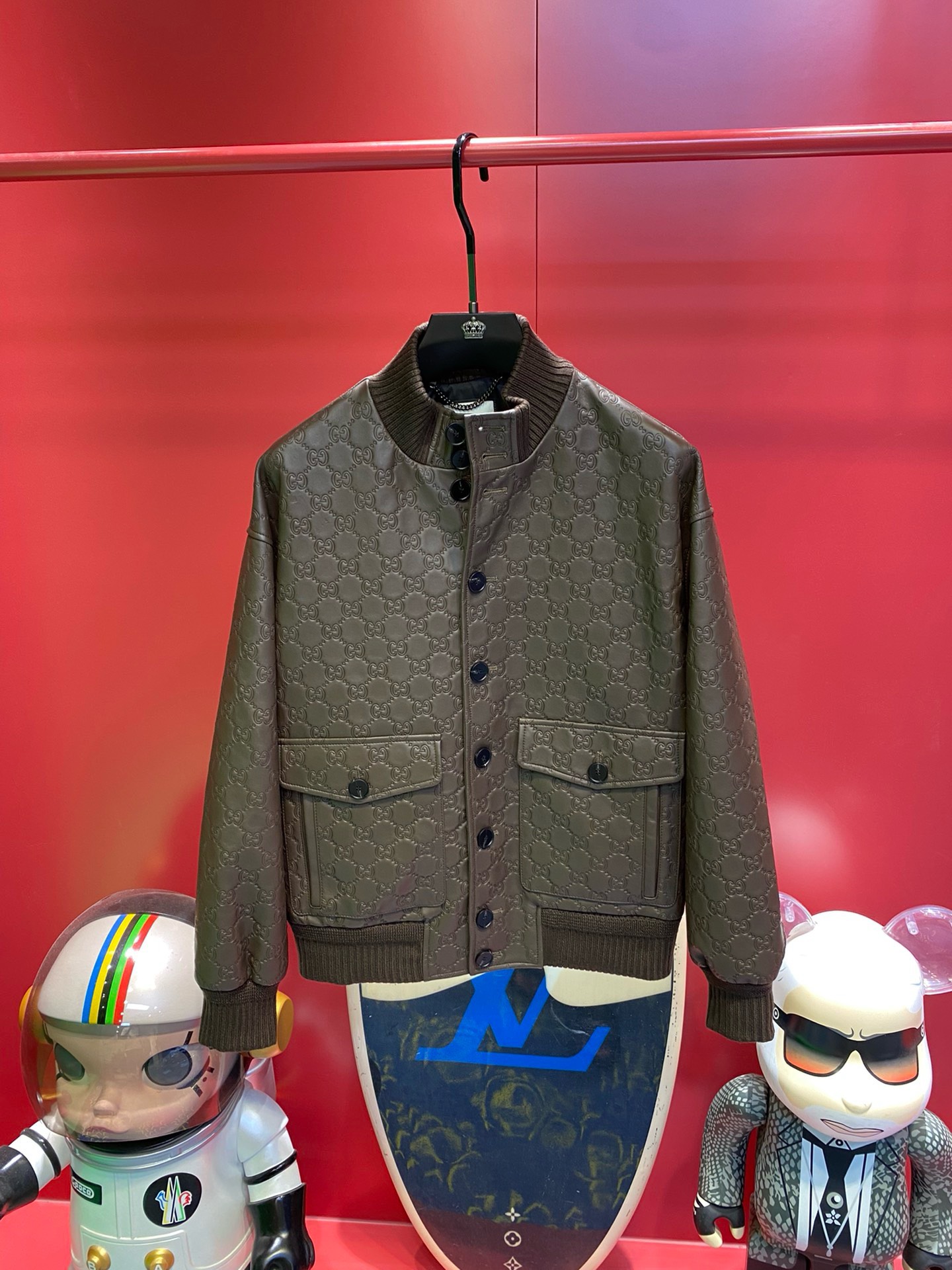 Bagsaaa Gvc*1 Leather Jacket 