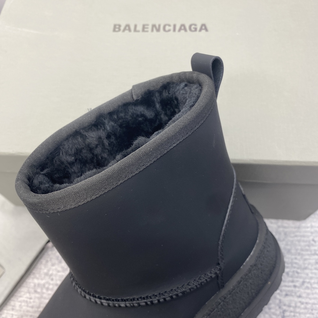Bagsaaa Ba1en*iaga Snow Black Boots