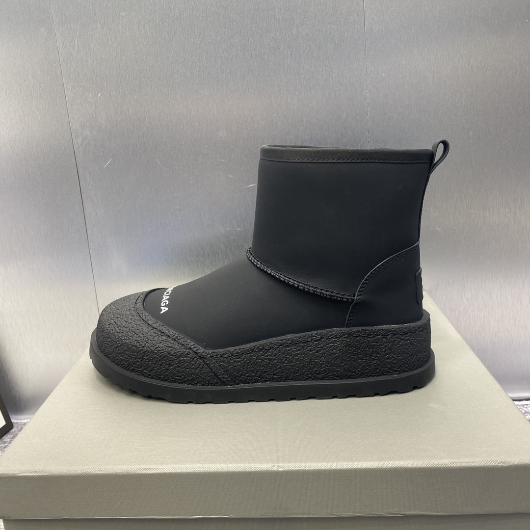Bagsaaa Ba1en*iaga Snow Black Boots