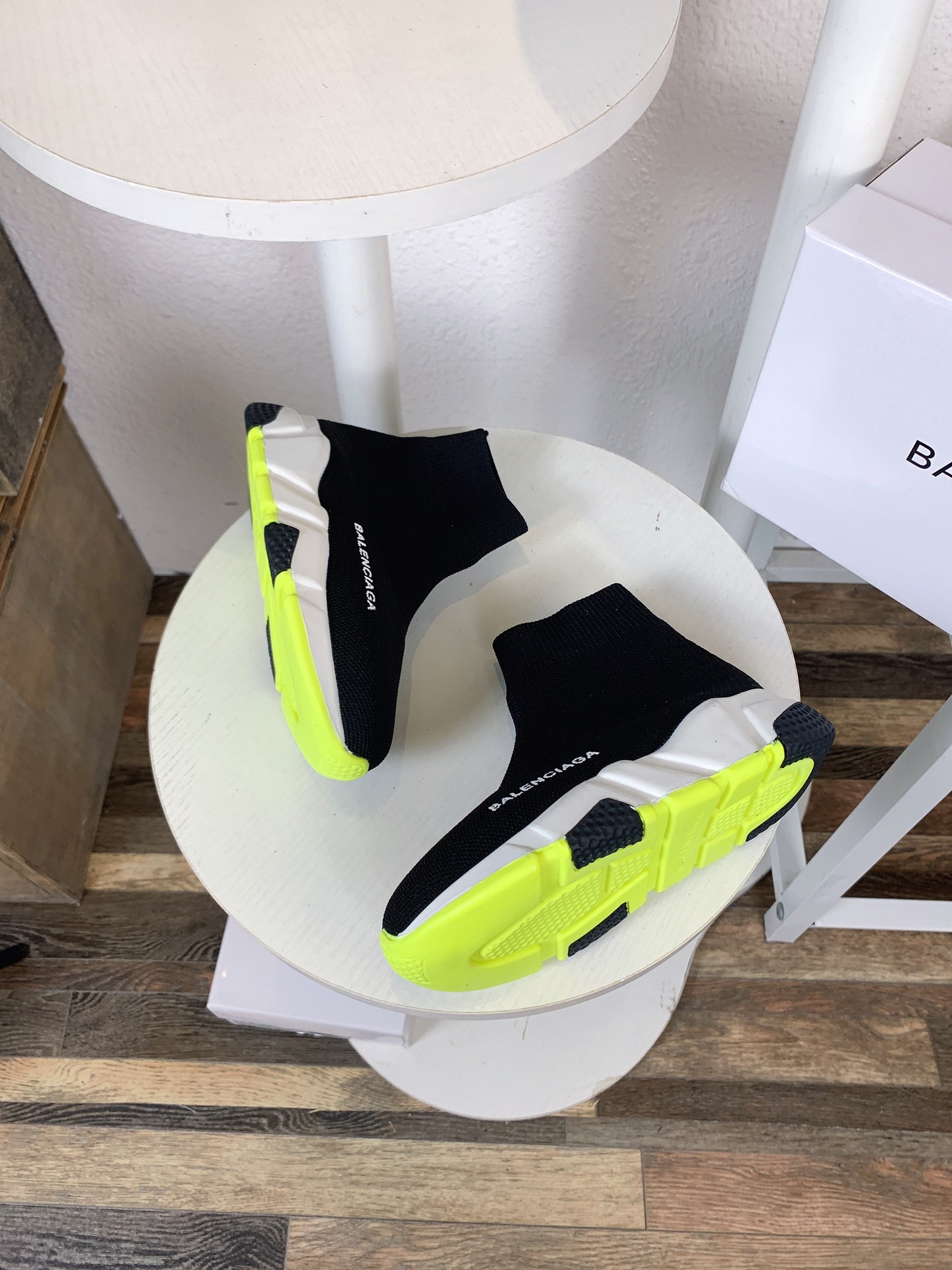 Bagsaaa Ba1en*iaga Speed Runner 2.0 Trainer All Black& Yellow
