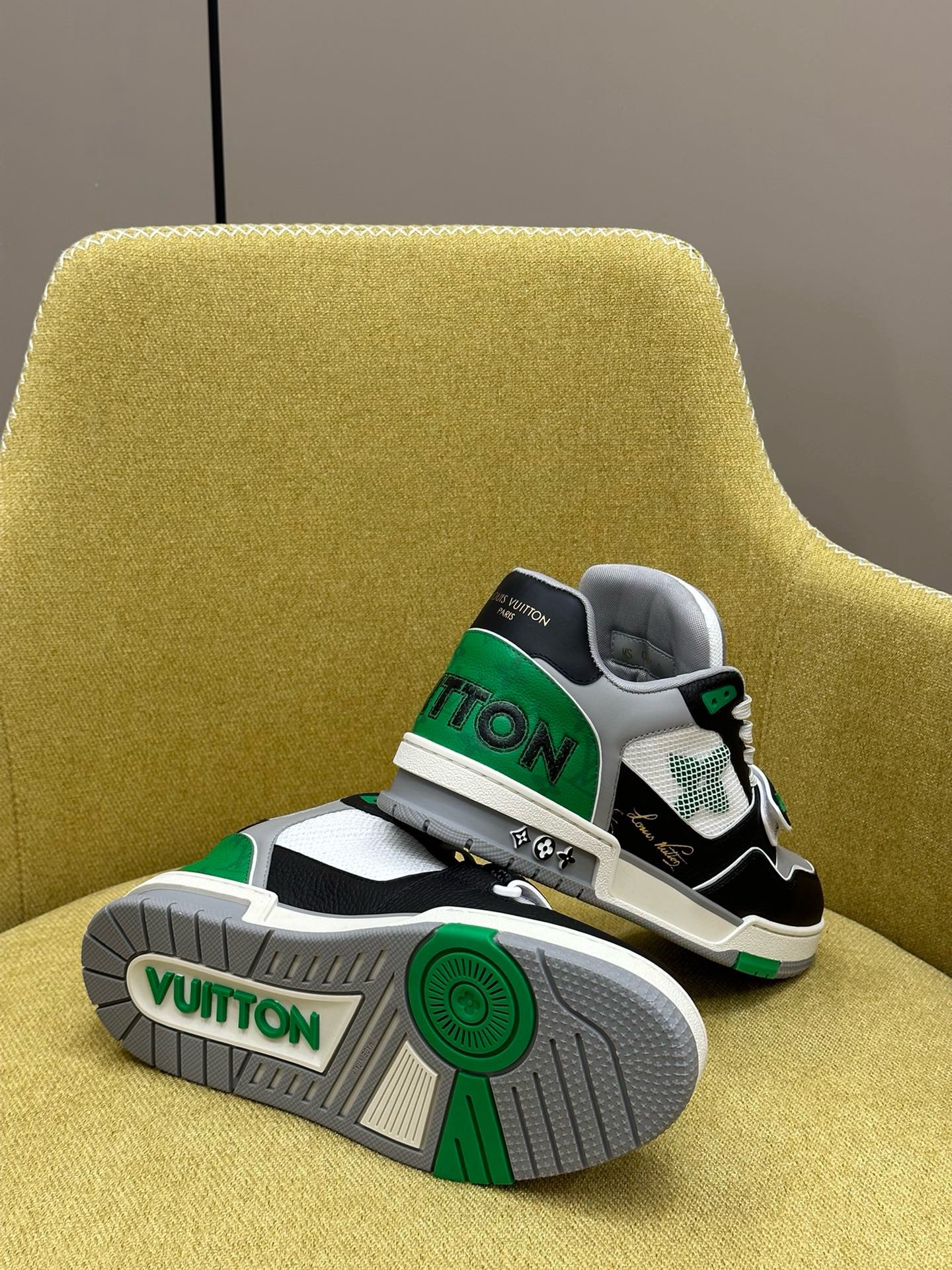 Bagsaaa L0vis Vvtt0n GreenTrainer Sneaker