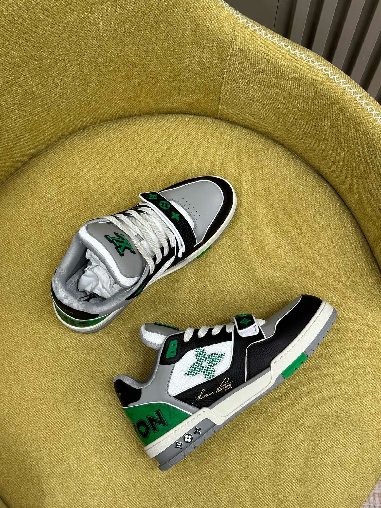 Bagsaaa L0vis Vvtt0n GreenTrainer Sneaker