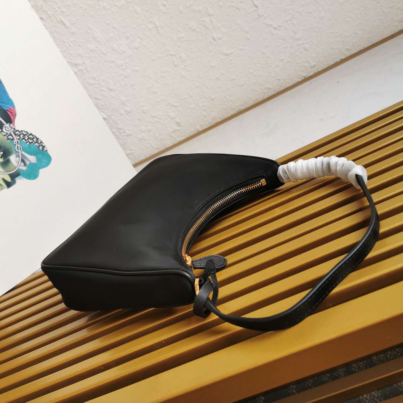 Bagsaaa Pra*a Re-Edition 2005 Re-Nylon mini bag black - 22x18x6cm