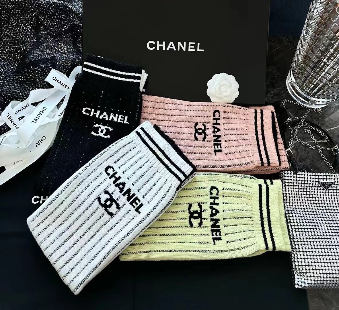 Bagsaaa Ch**el Sock 4 colors
