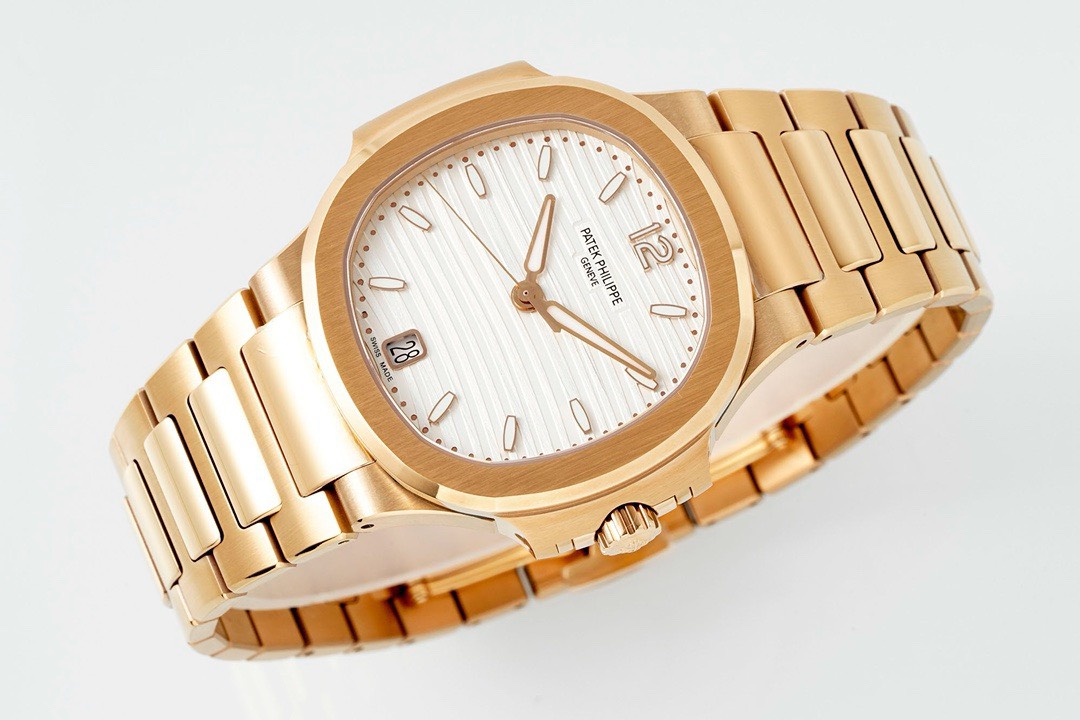 Bagsaaa Pat*k Phi1i*pe Nautilus gold rose 32 mm