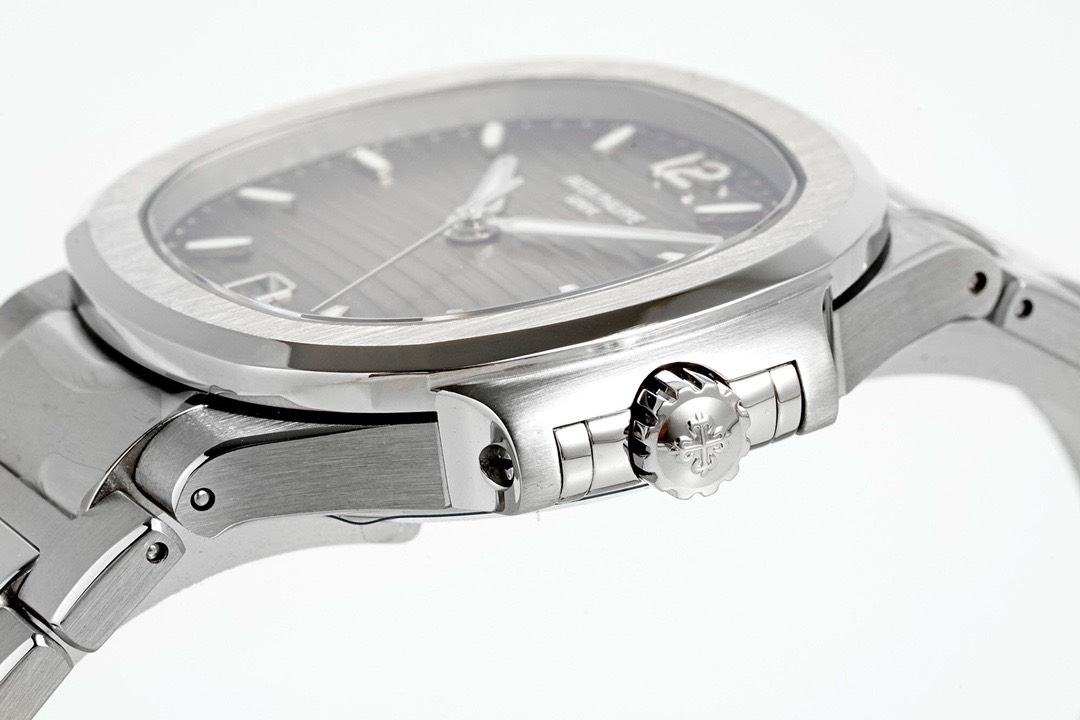 Bagsaaa Pat*k Phi1i*pe Nautilus Rose Silver & black 32 mm