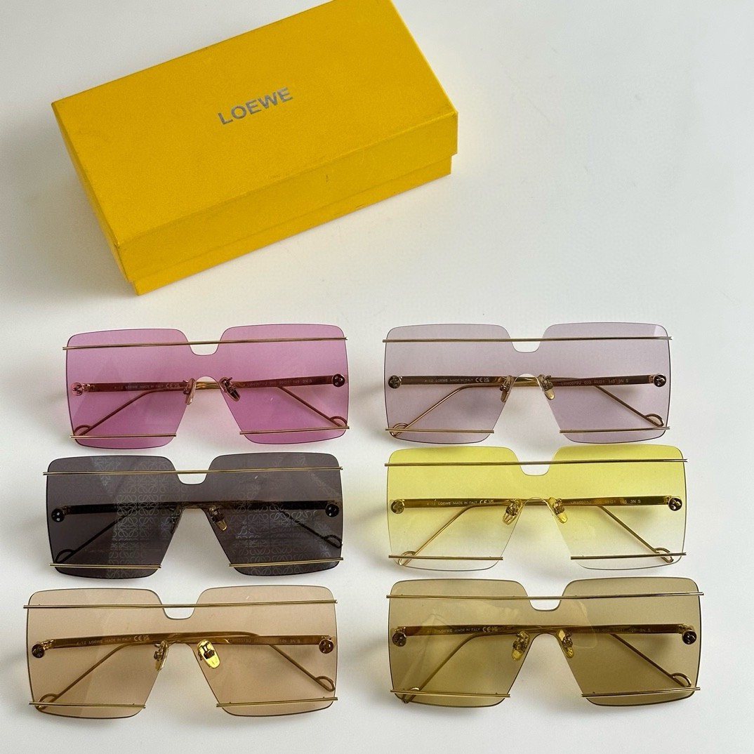 Bagsaaa L0ew* Square Sunglasses 6 colors