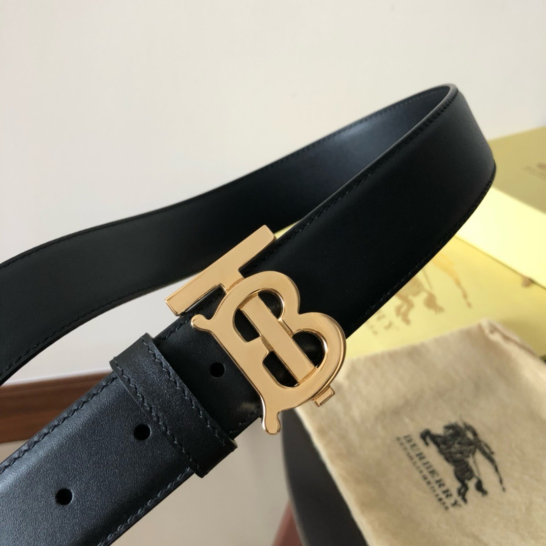 Bagsaaa Bv*b*rry Black Belt In Gold