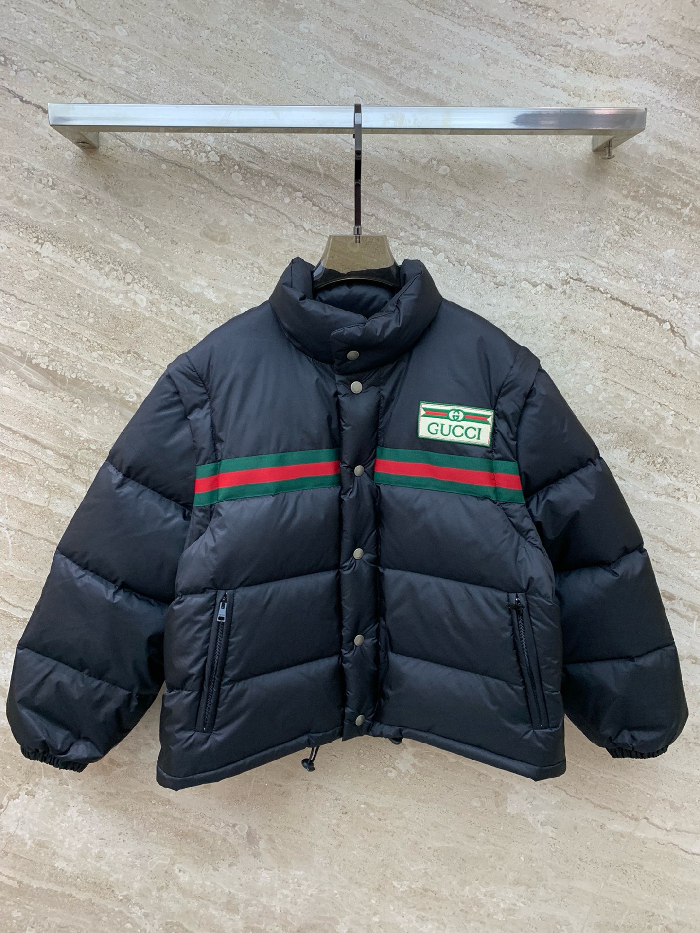 Bagsaaa Gvc*1 Down Black Jacket 
