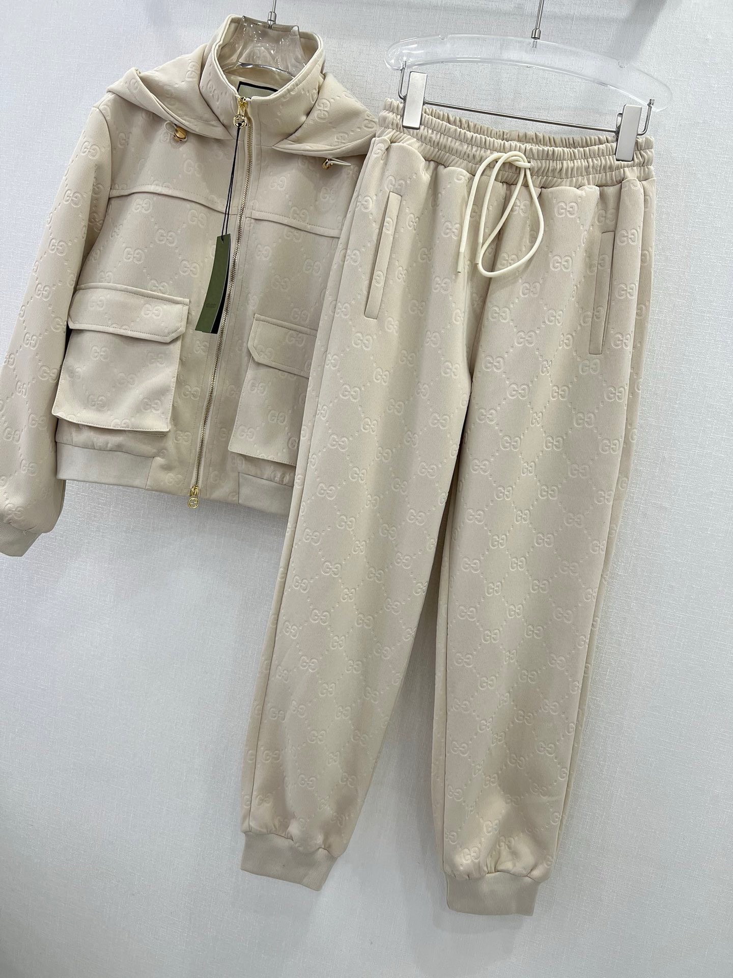 Bagsaaa Gvc*1 Set In Beige GG Ebony