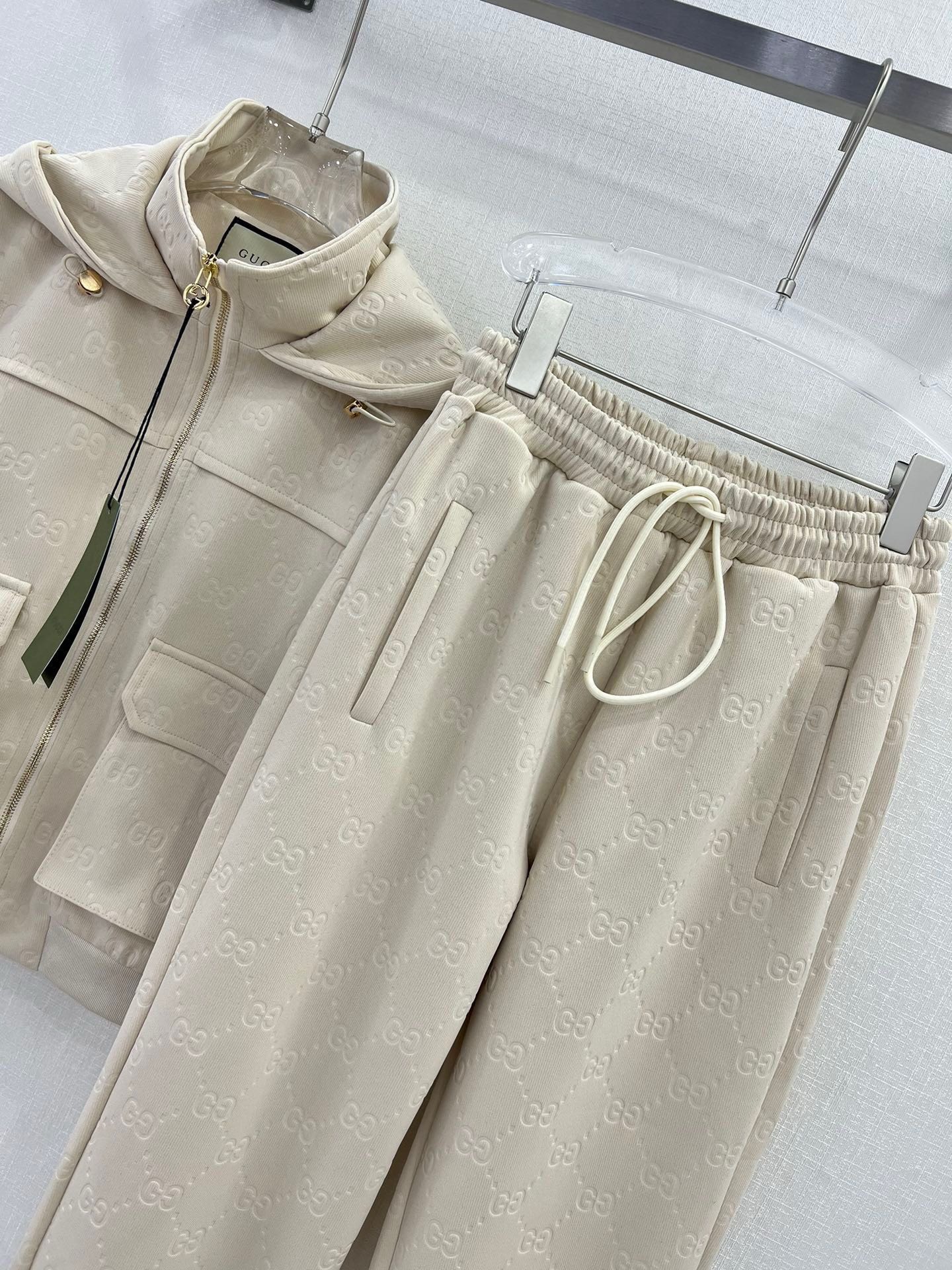 Bagsaaa Gvc*1 Set In Beige GG Ebony
