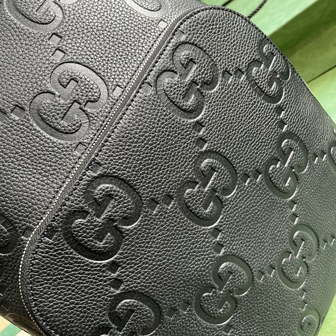 Bagsaaa Gvc*1 Jumbo GG Backpack In Black - 32x 42x 16cm