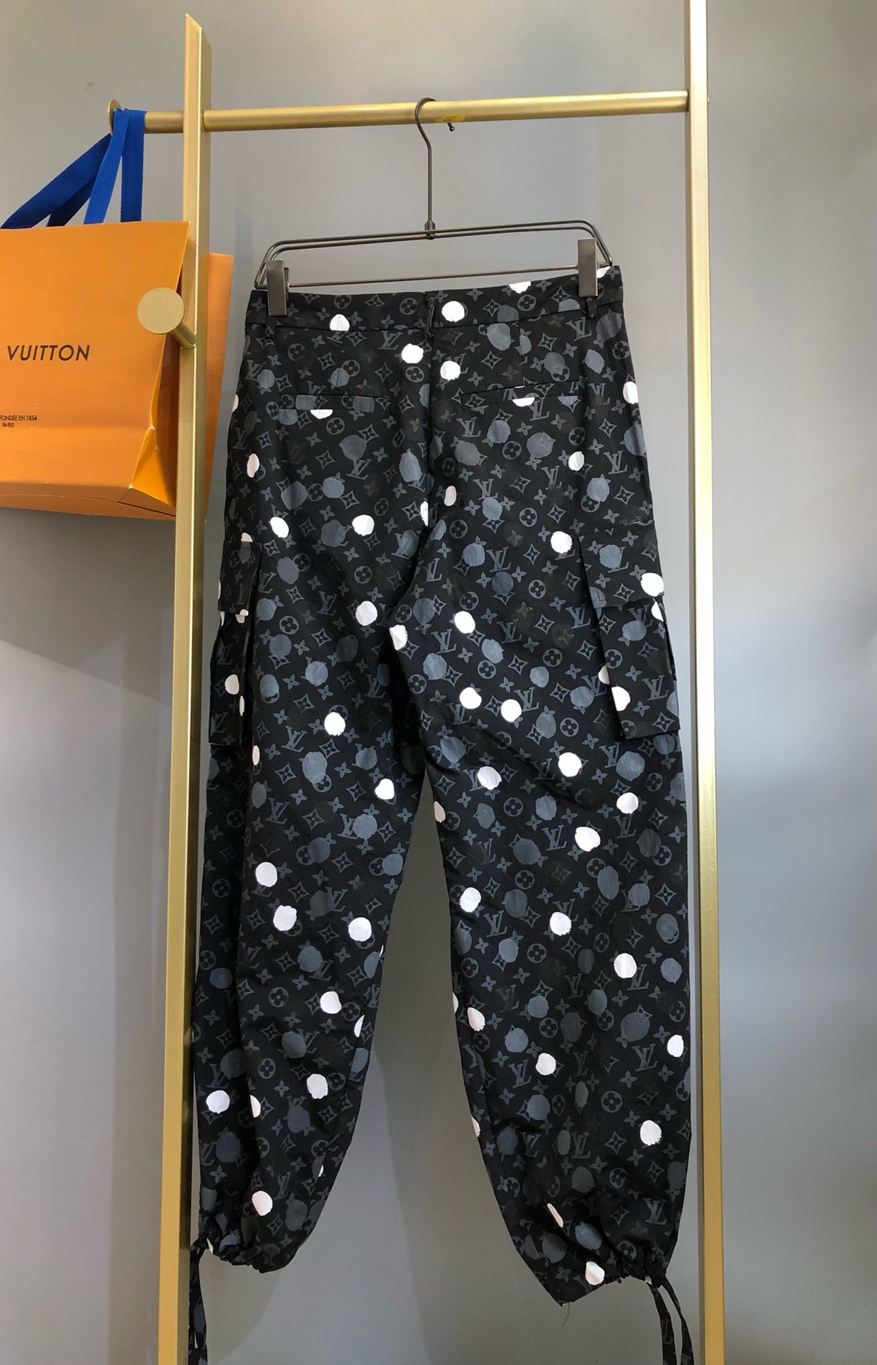 Bagsaaa L0vis Vvtt0n x YK Monogram Painted Dots Pant