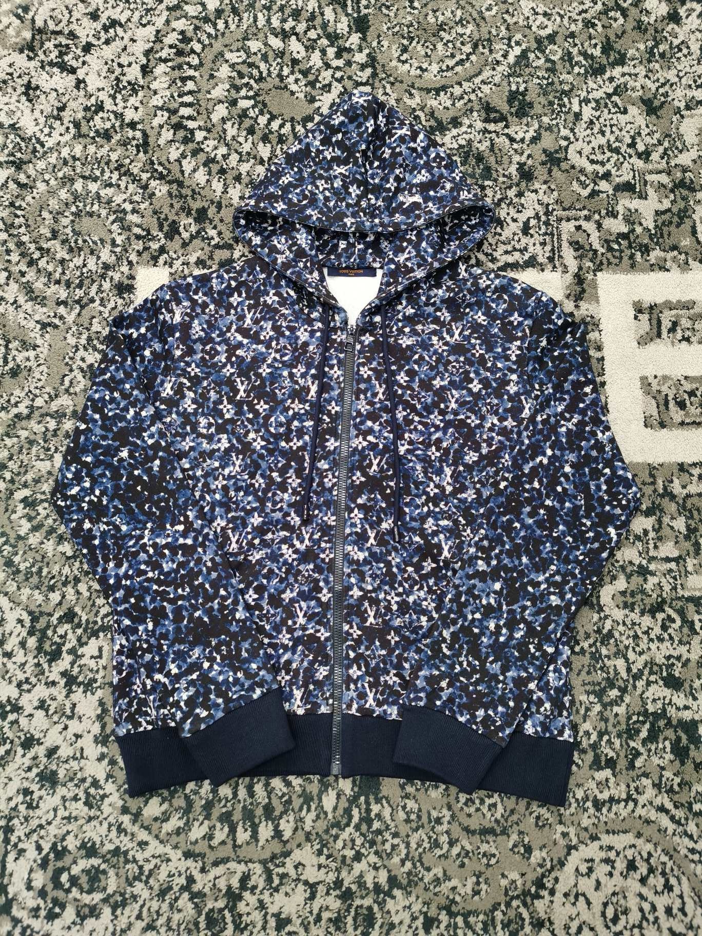 Bagsaaa L0vis Vvtt0n Hoodie Monogram Zipthrough