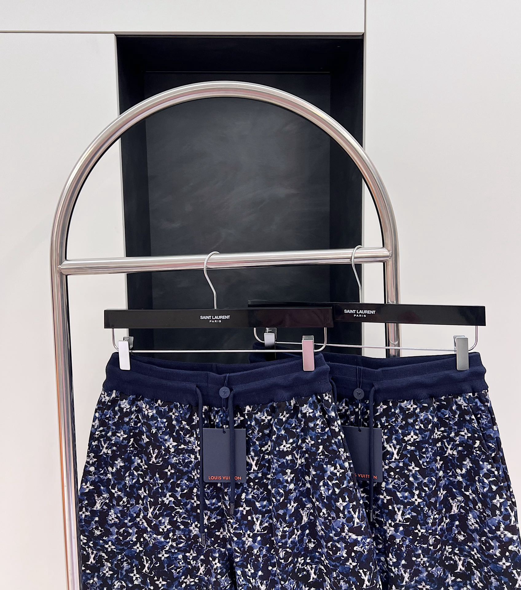 Bagsaaa L0vis Vvtt0n Pant Monogram Blue