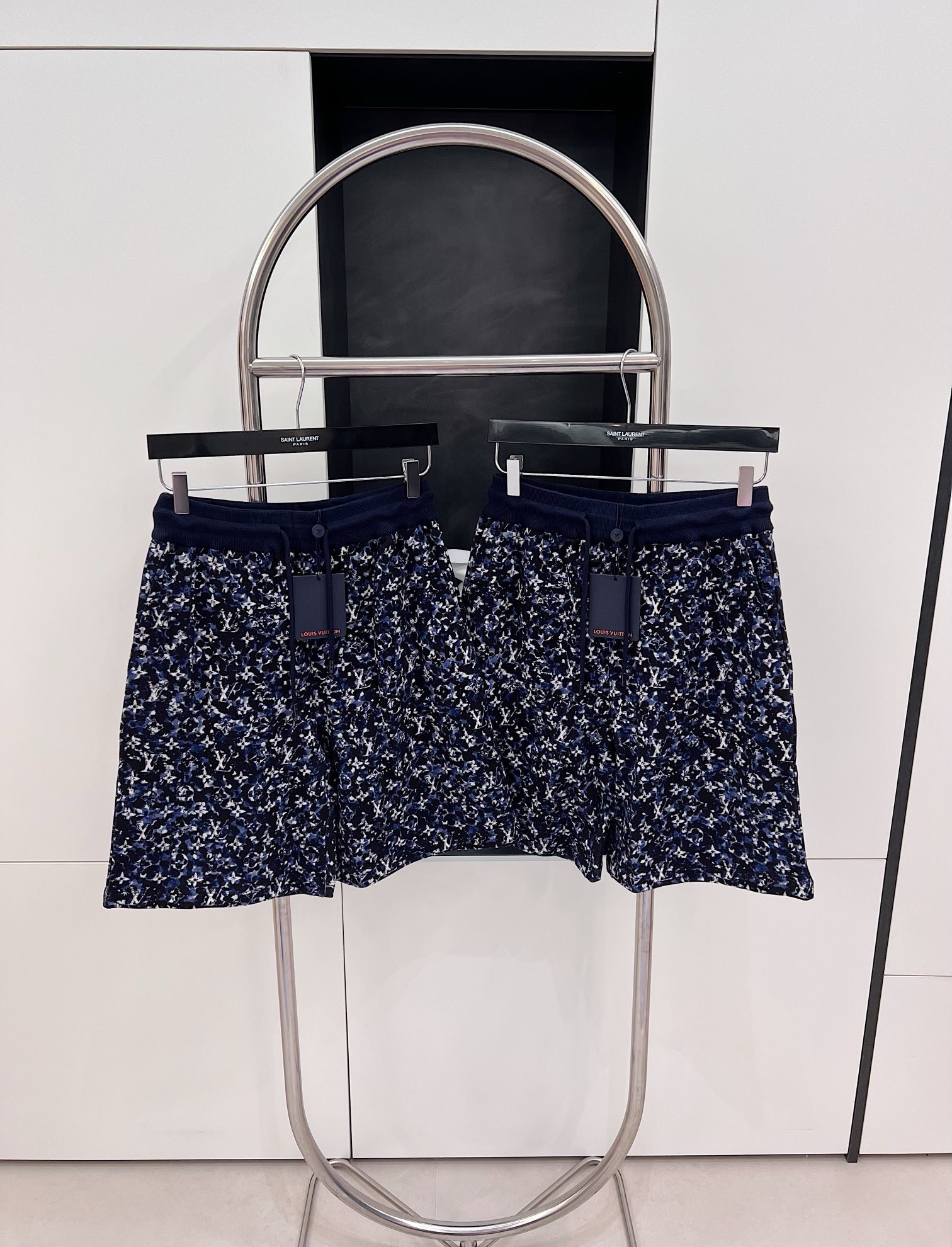 Bagsaaa L0vis Vvtt0n Pant Monogram Blue