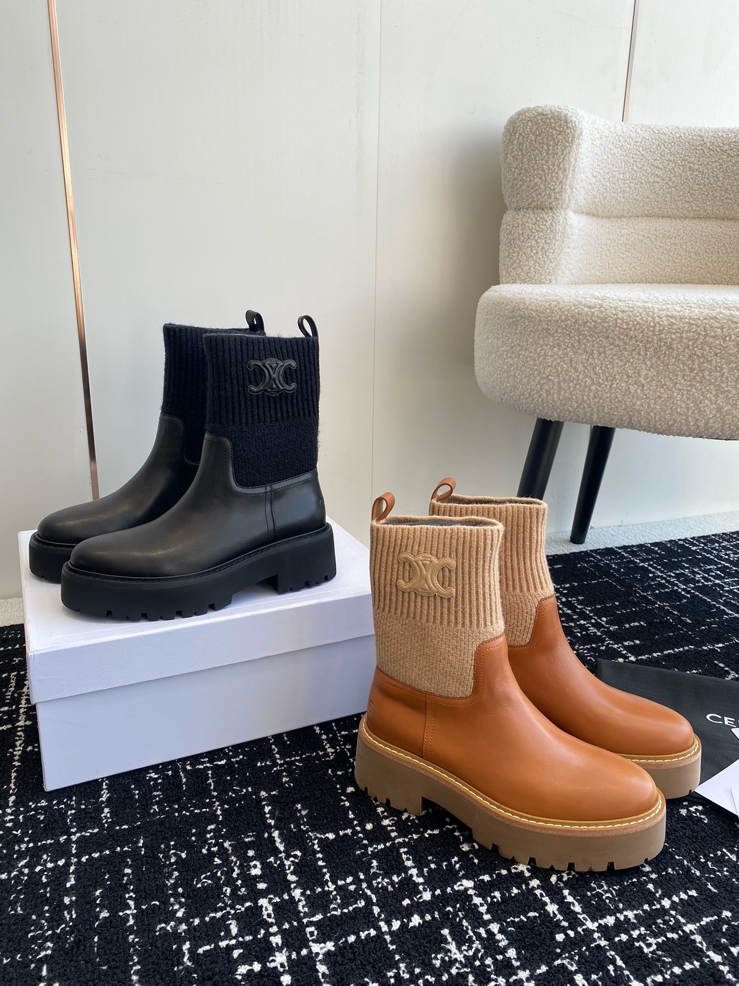 Bagsaaa Ce1i*e Boots