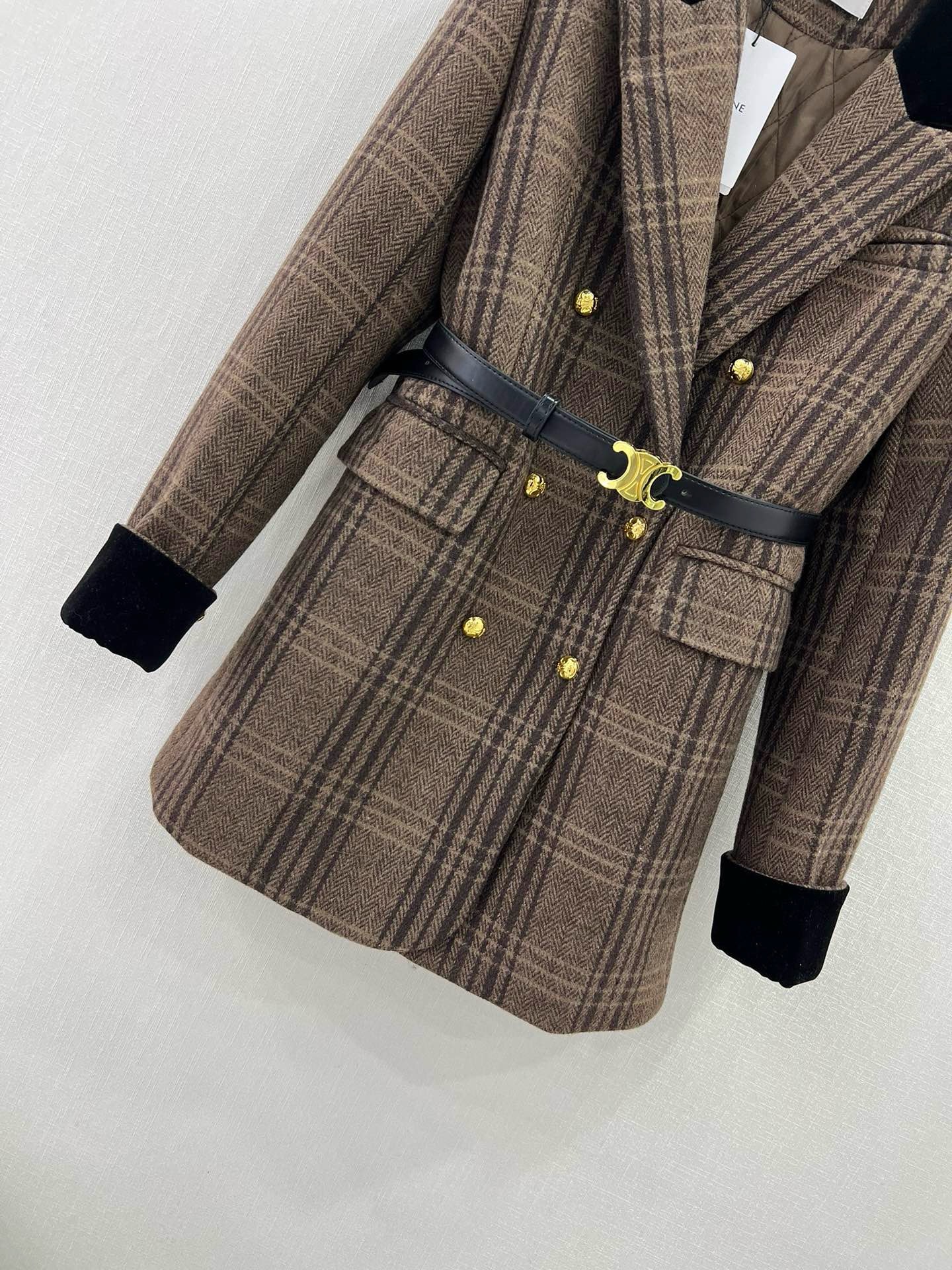 Bagsaaa Ce1i*e Brown Coat