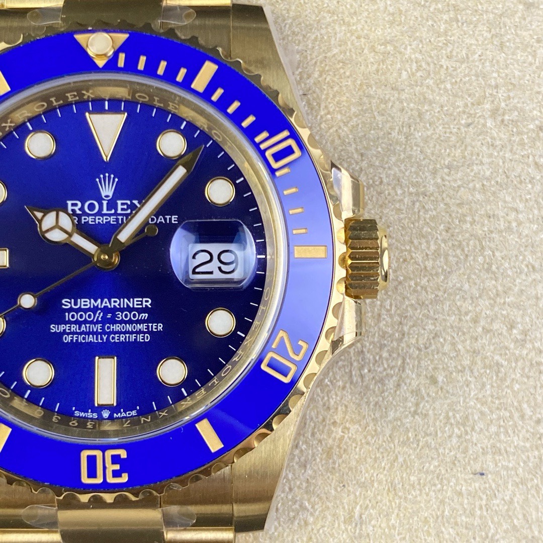 BAGSAAA R01ex SUBMARINER DATE BLUE DIAL OYSTER BRACELET 41MM