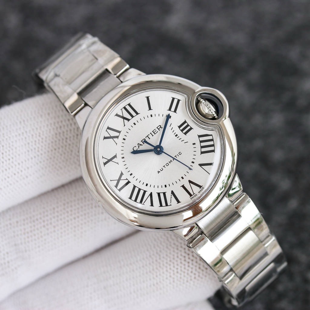 BAGSAAA CARITER BALLON BLEU DE Ca*t1er WATCH SILVER - 5 colors
