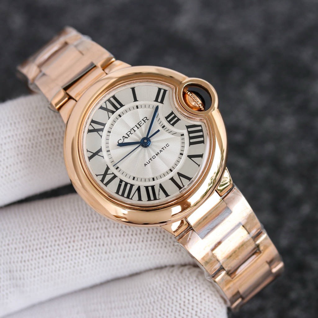 BAGSAAA CARITER BALLON BLEU DE Ca*t1er WATCH SILVER - 5 colors