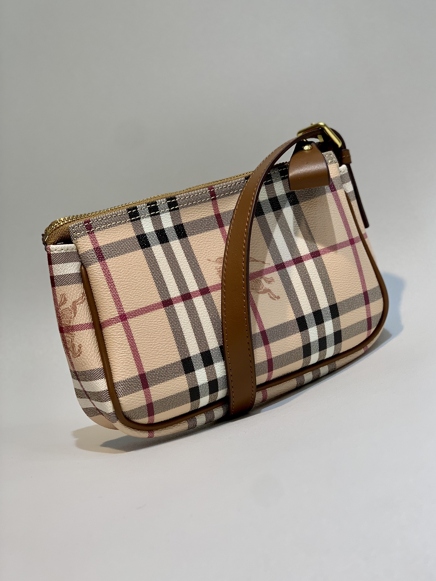 Bagsaaa Bv*b*rry Vintage Brown Shoulder Bag - 22*14*5CM