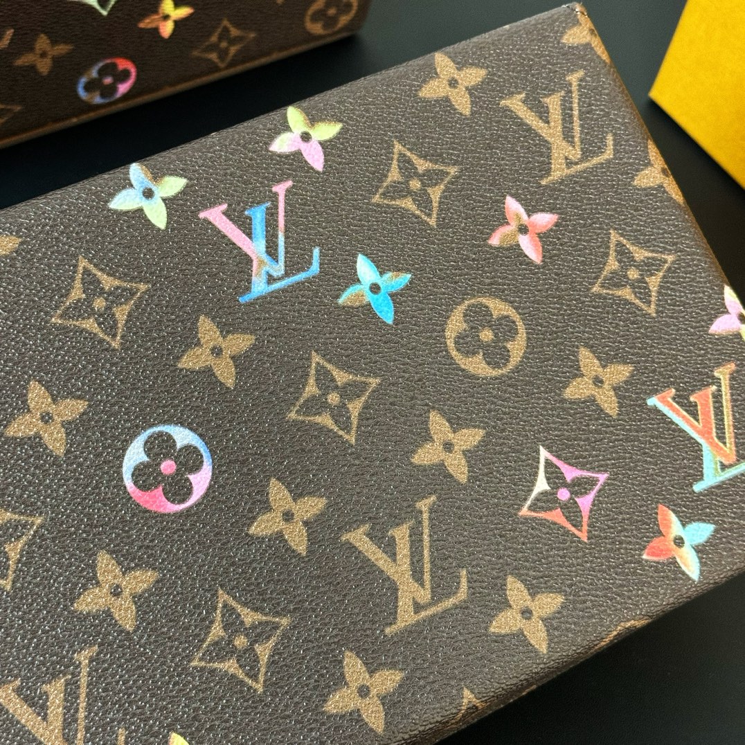 Bagsaaa L0vis Vvtt0n Monogram Box Colorful - 20*14*13CM