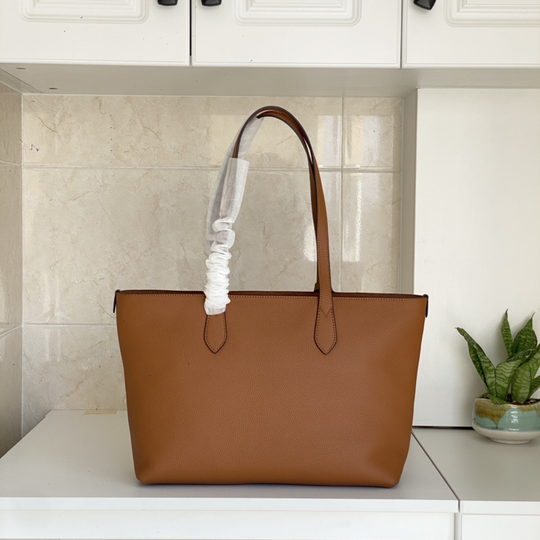 Bagsaaa Bv*b*rry Brown Shoulder Tote - 35*12*25cm