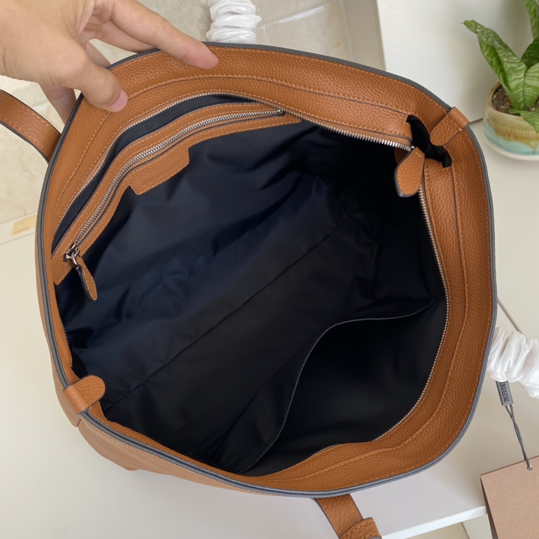 Bagsaaa Bv*b*rry Brown Shoulder Tote - 35*12*25cm