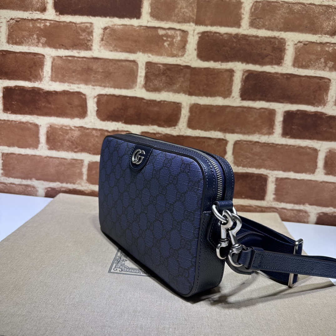 Bagsaaa Gvc*1 Ophidia Crossbody Bag Blue - 23.5*16*4.5CM