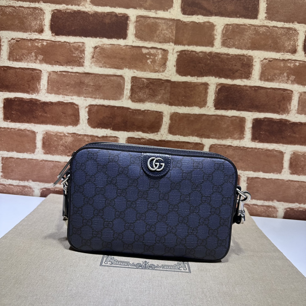 Bagsaaa Gvc*1 Ophidia Crossbody Bag Blue - 23.5*16*4.5CM