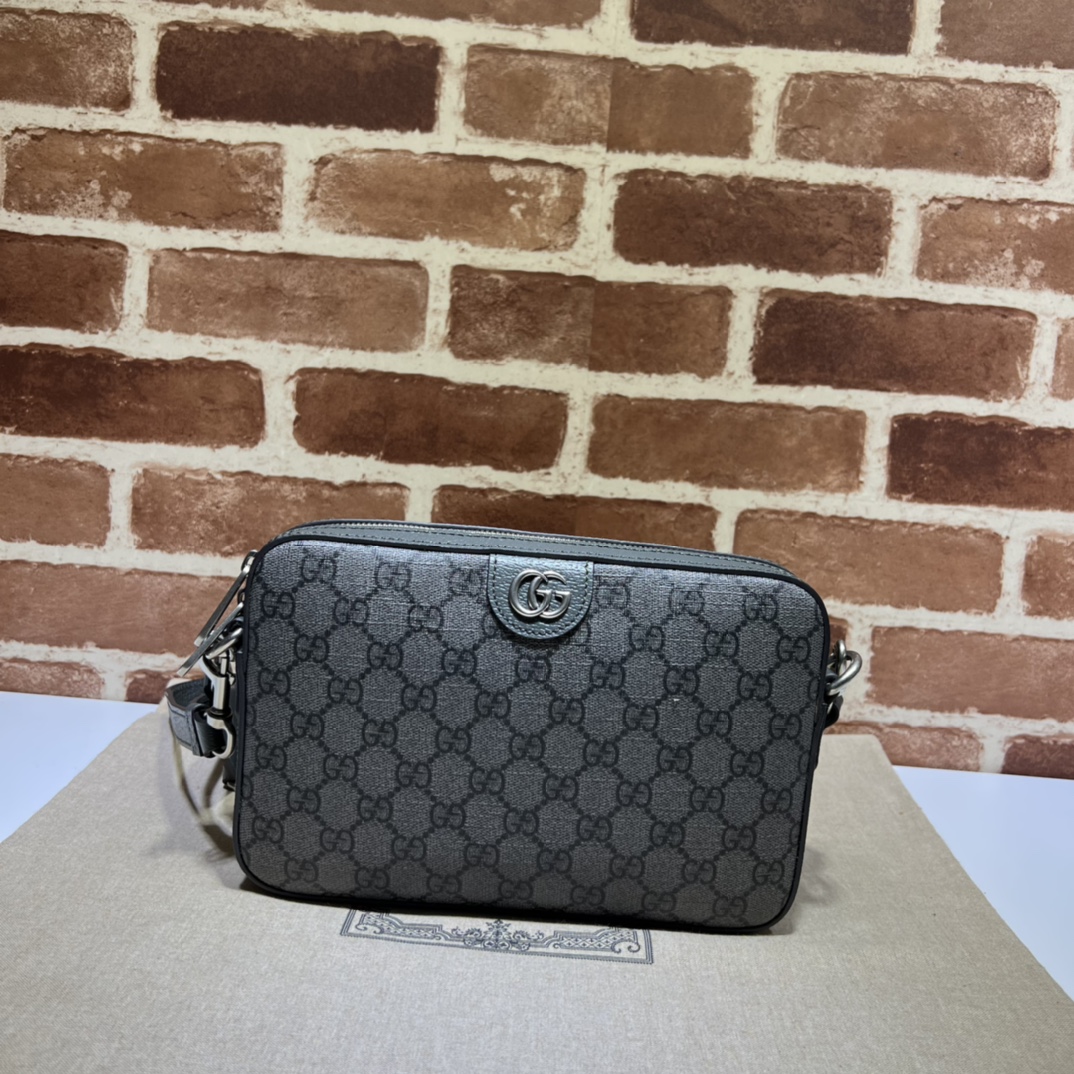 Bagsaaa Gvc*1 Ophidia Crossbody Bag Grey - 23.5*16*4.5CM